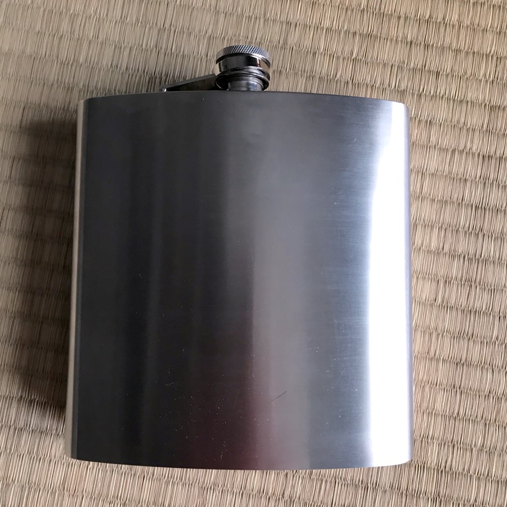 Sharper Image oversized  stainless steel flask
